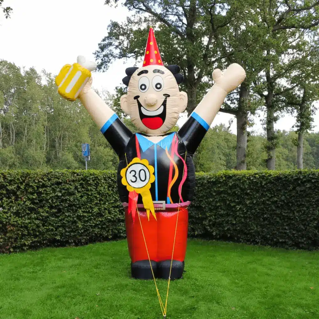 Abraham opblaaspop te huur in Ruinerwold bij Berend Verhuur