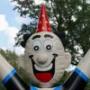 Abraham opblaaspop te huur in Ruinerwold bij Berend Verhuur