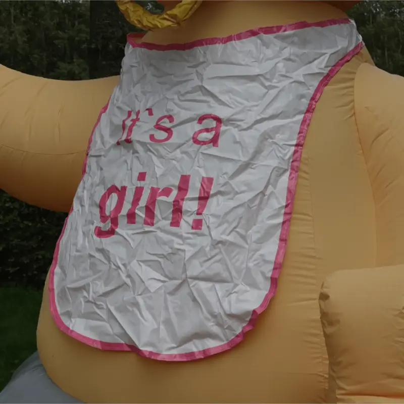 Opblaasbare baby / geboortepop te huur in Ruinerwold bij Berend Verhuur