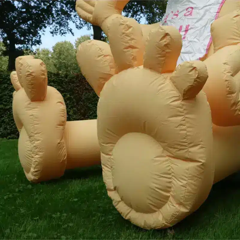 Opblaasbare baby / geboortepop te huur in Ruinerwold bij Berend Verhuur
