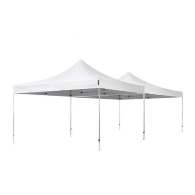 Dubbele partytent | 8 x 4 meter | 50 personen
