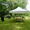 Dubbele partytent | 8 x 4 meter | 50 personen